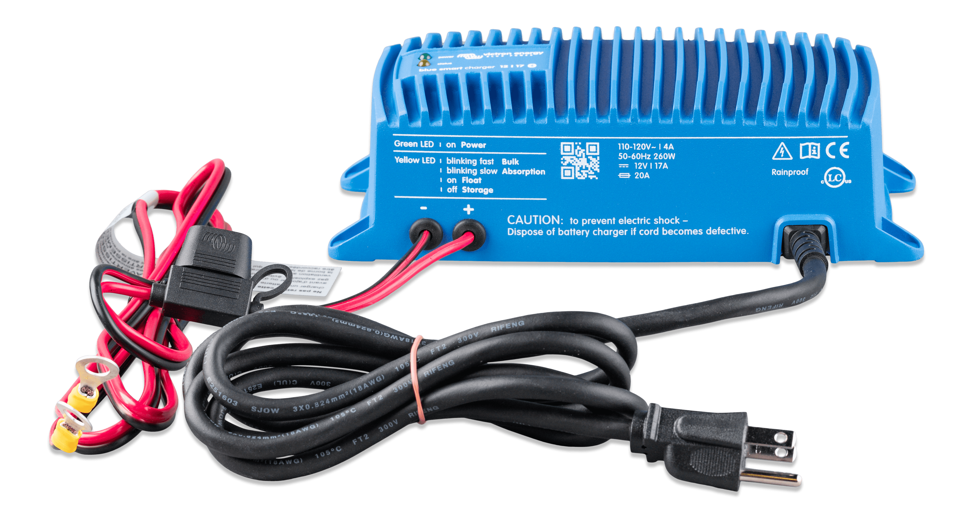 Blue Smart IP67 Charger 12/17(1) 120V NEMA 5-15 (front-low) thumbnail