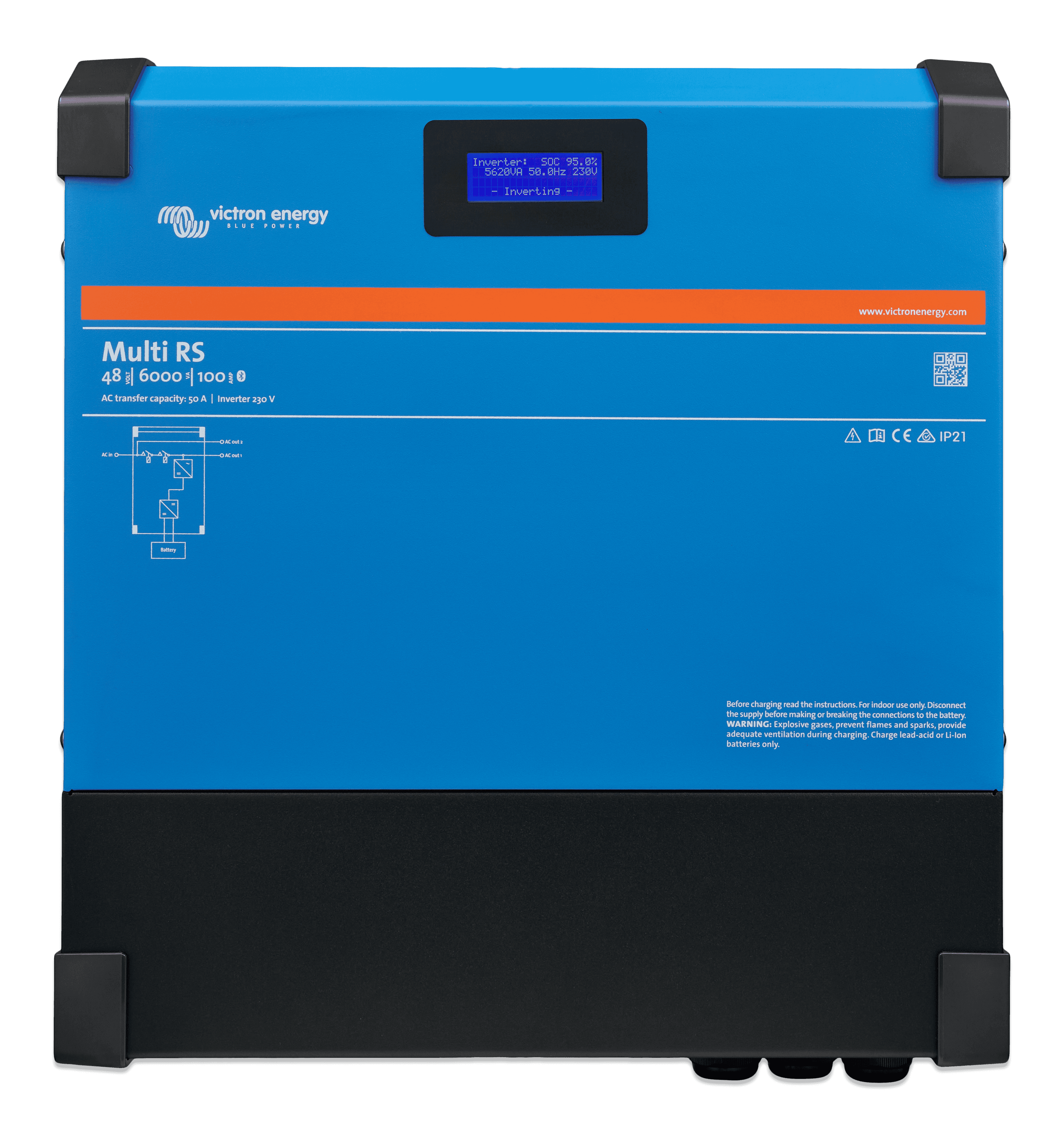 Multi RS 48V 6000VA 100A (Front) thumbnail