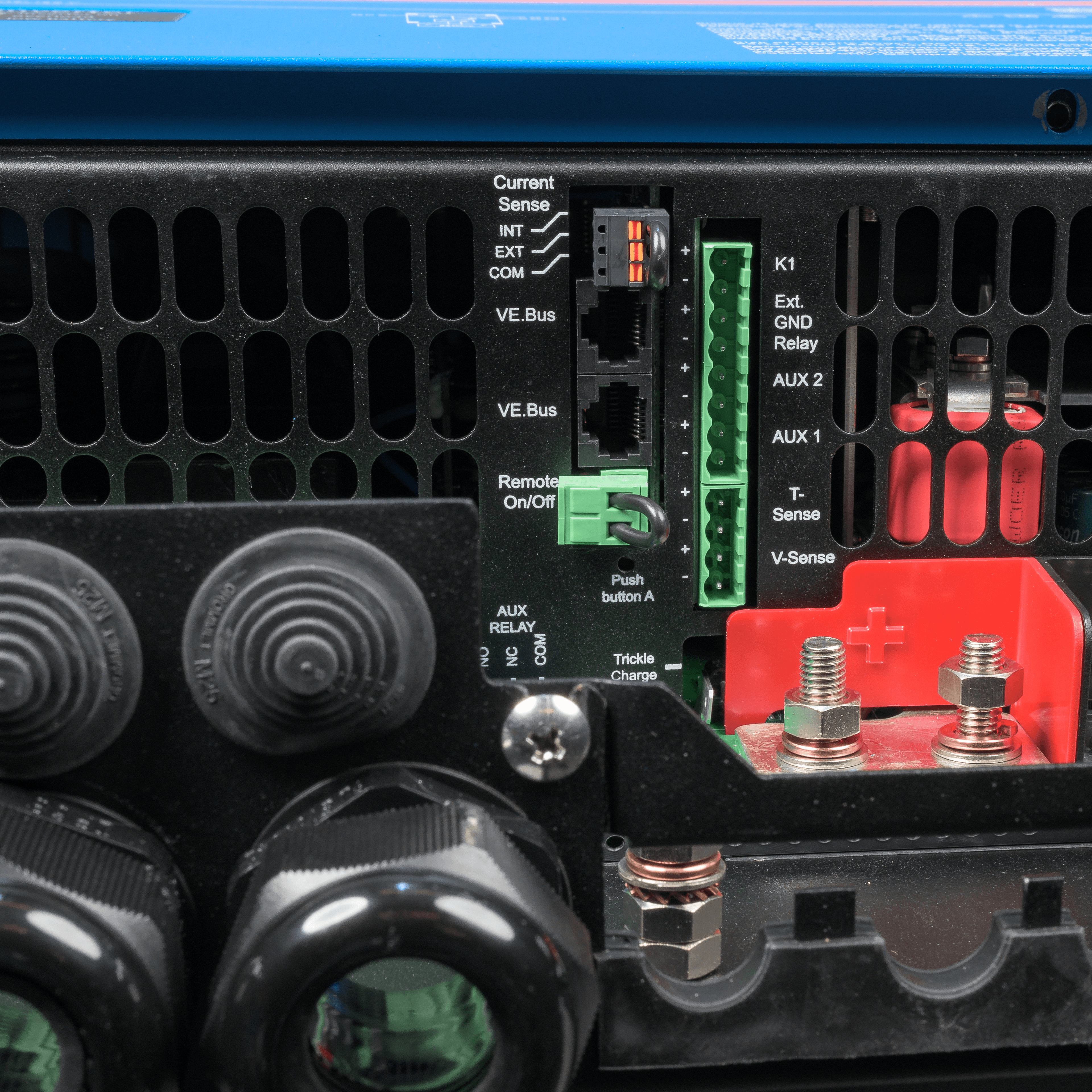 MultiPlus-II 24V 5kVA 120-95 120V (connections-close-up) thumbnail