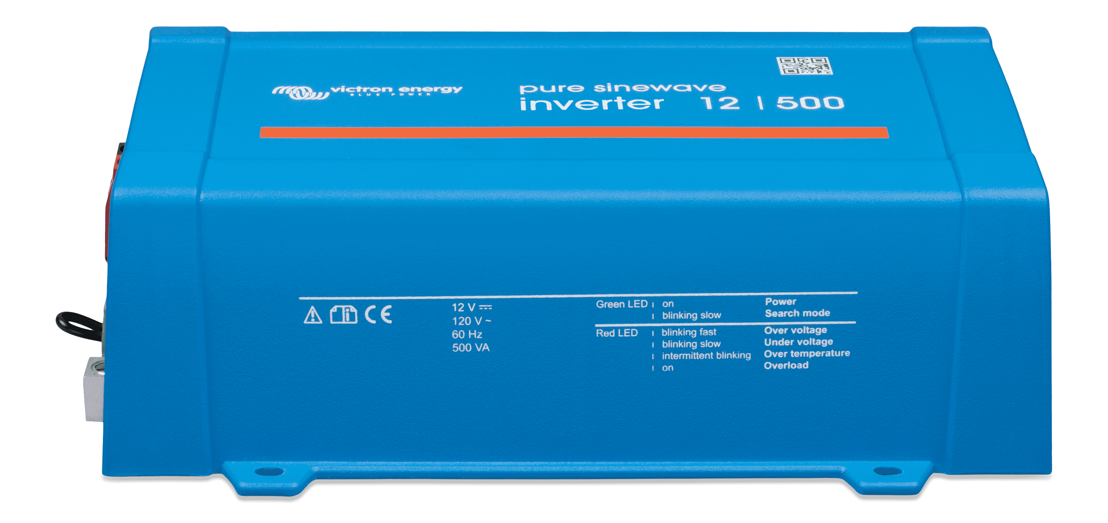 Inverter 12V 500VA 120V VE.Direct NEMA 5-15R 120V (front) thumbnail